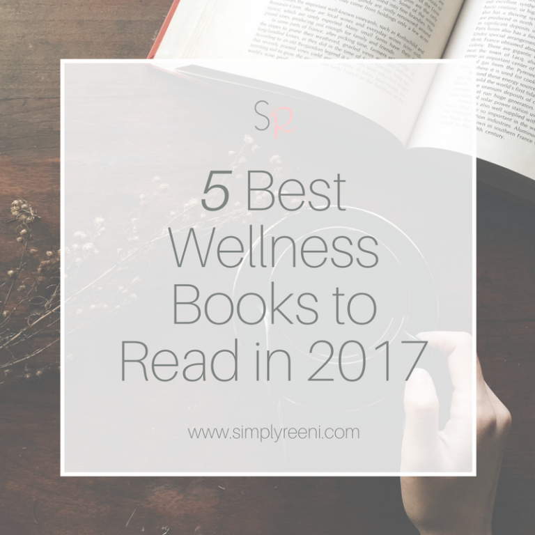 Do you want to start living a healthier lifestyle, but don't know where to start? These 5 wellness books provide so much great information! Here are the 5 best wellness books to read to get you on the right track today! Click to read or pin for later! // www.simplyreeni.com