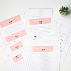 essential oil recipes printable pack