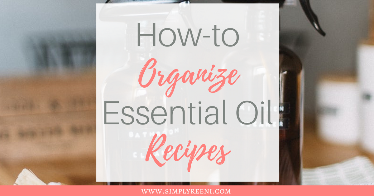 How to organize your essential oils - Songbird
