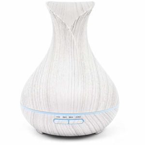 white essential oil diffuser