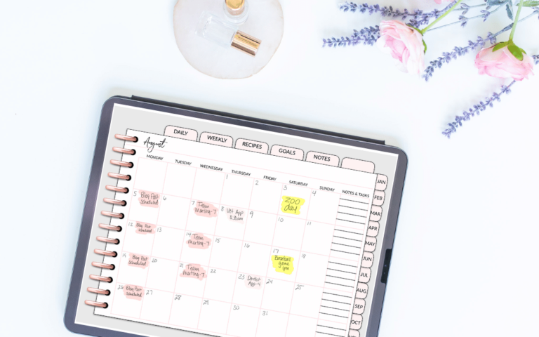 How to Get Started with a Digital Planner - Simply Reeni