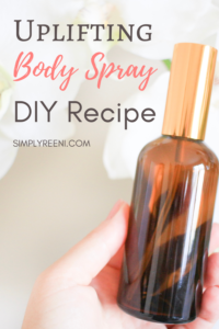 Uplifting Body Spray DIY Recipe