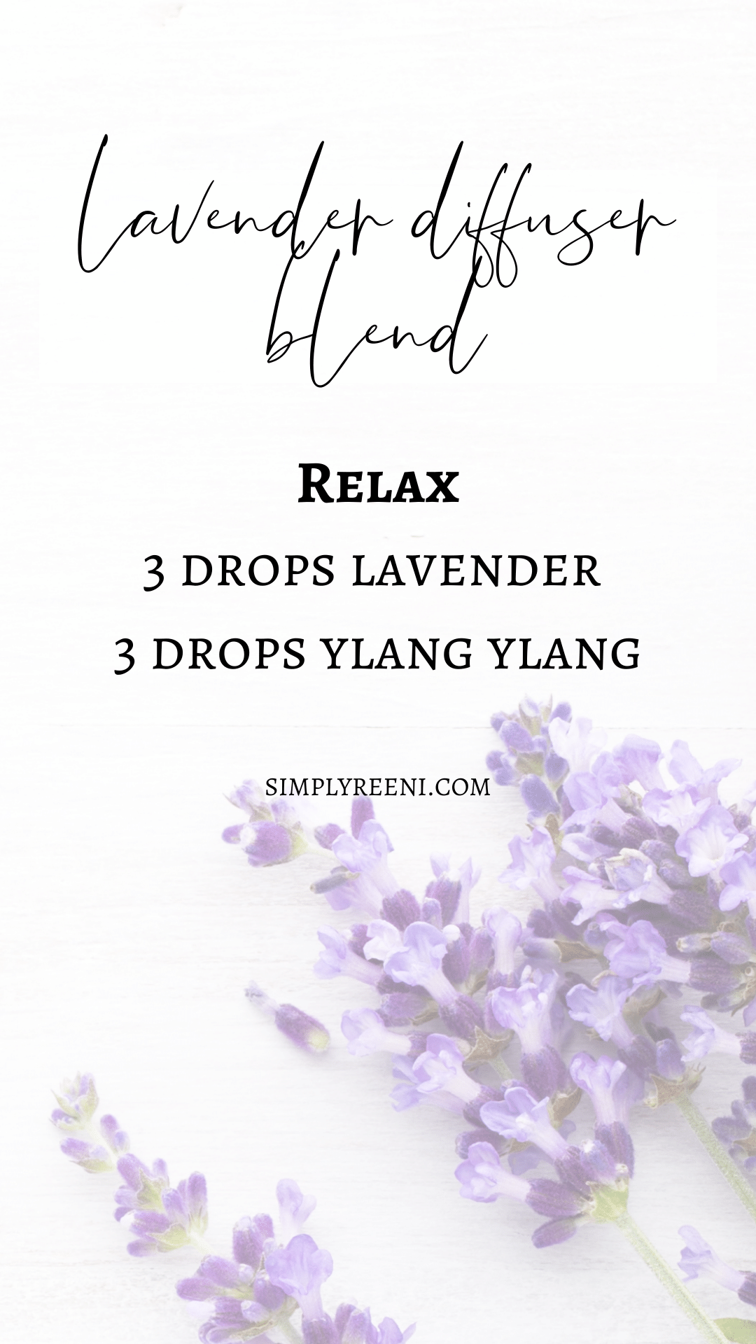 25 Lavender Essential Oil Diffuser Blends - Simply Reeni