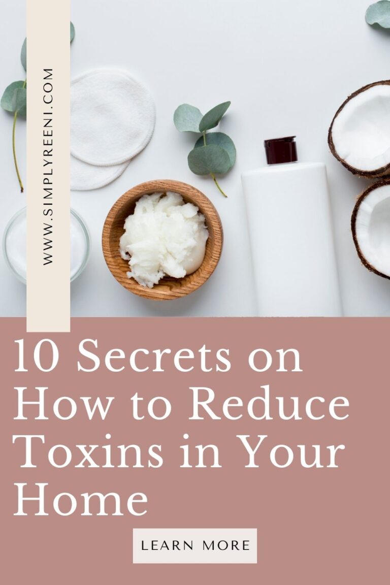 10 Secrets On How To Reduce Toxins In Your Home - Simply Reeni